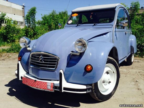 Автомобили Citroen: Citroen 2CV, 1988 год онлайн