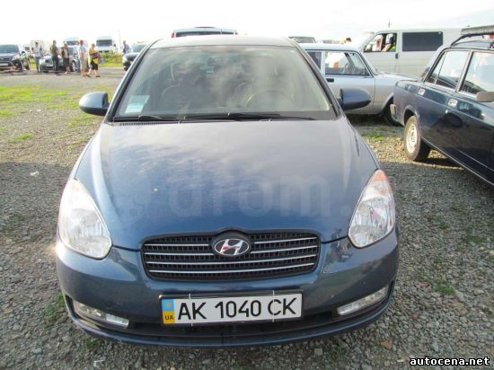 Автомобили Hyundai: Hyundai Accent, 2008 год $10000 (~ 397 000 руб.) онлайн