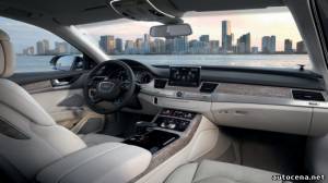 Audi A8 обладает матричными фарами